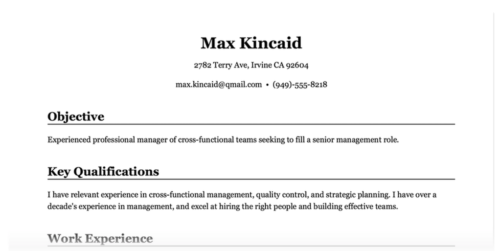Resume Builder Free Online Free Resume Templates